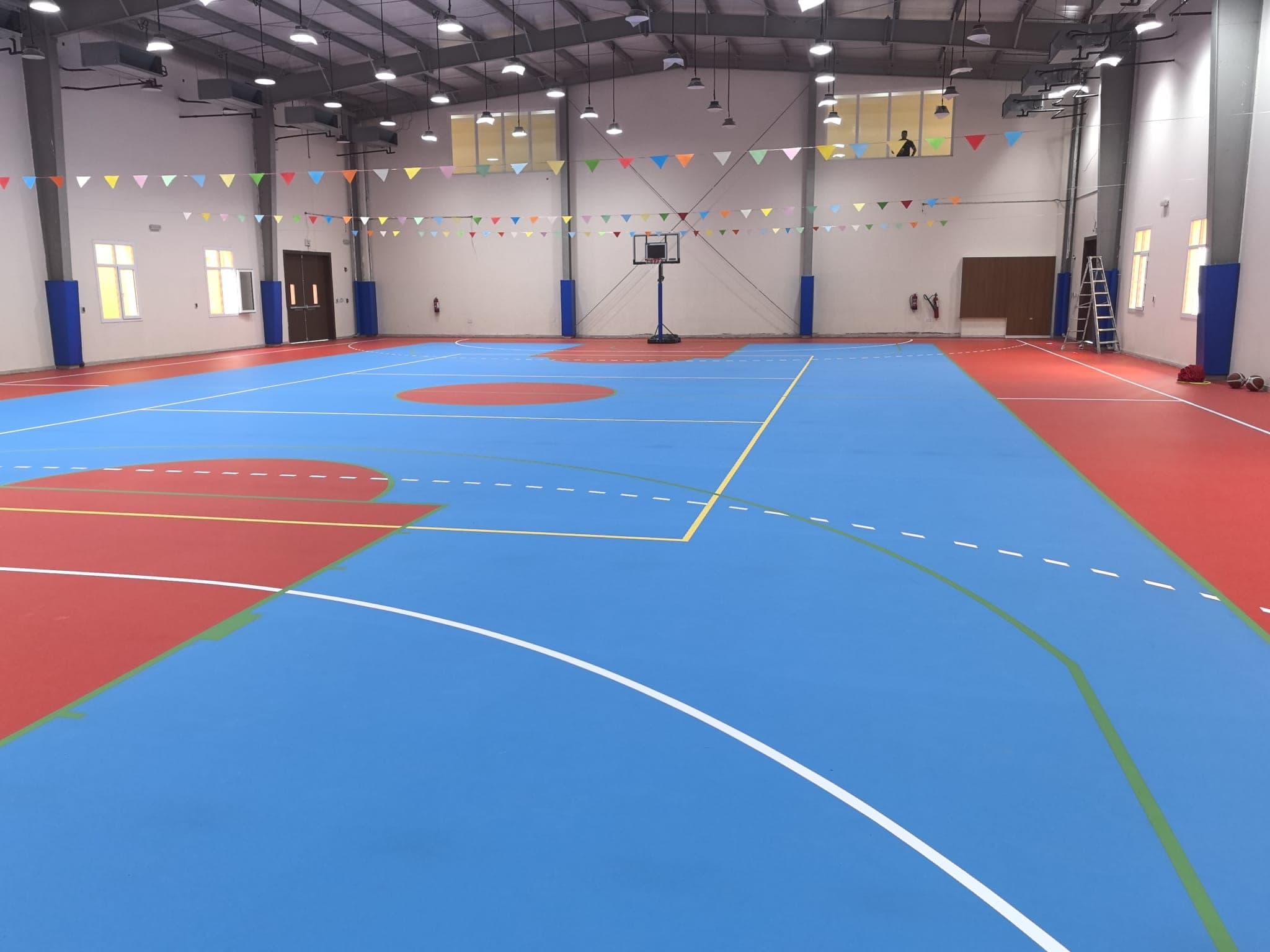 Beverly Hills International School, Al Rayyan — sports flooring and playground by Ayana, Qatar 2025.